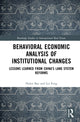 Book cover of: Behavioral Economic Analysis of Institutional Changes