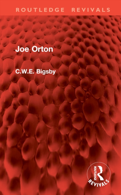 Book cover of: Joe Orton. By: C. W. E. Bigsby