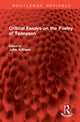 Book cover of: Critical Essays on the Poetry of Tennyson