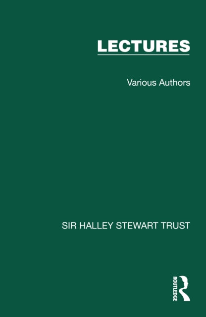 Book cover of: Sir Halley Stewart Trust: Lectures