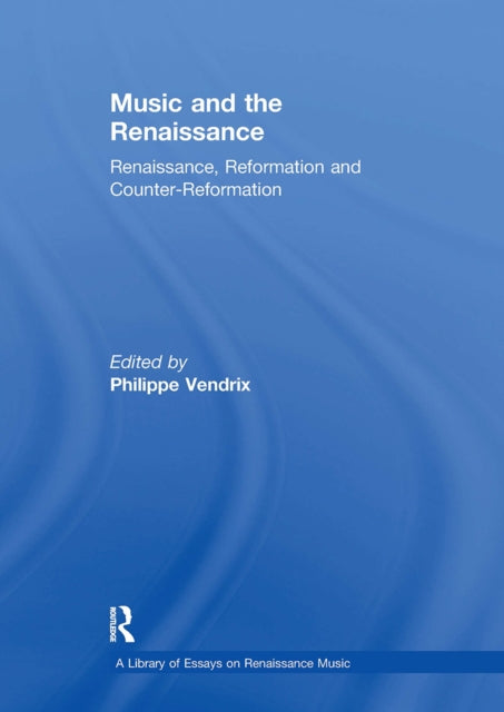 Book cover of: Music and the Renaissance