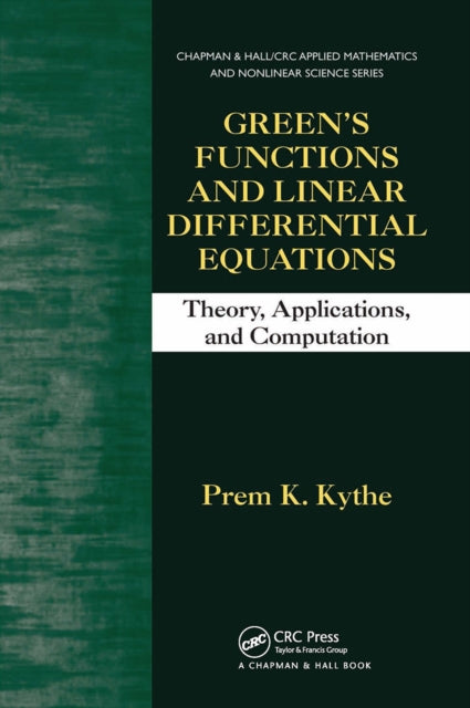 Book cover of: Green's Functions and Linear Differential Equations