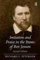 Book cover of: Imitation and Praise in the Poems of Ben Jonson. By: Richard S. Peterson
