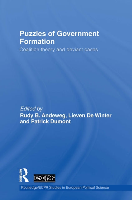 Book cover of: Puzzles of Government Formation. By: Rudy W. Andeweg