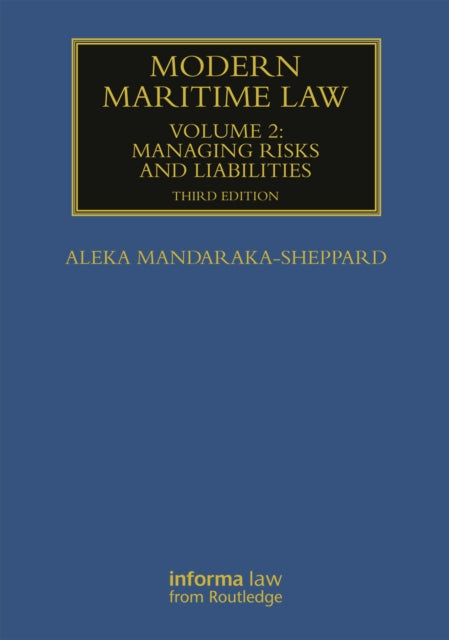 Book cover of: Modern Maritime Law (Volume 2)