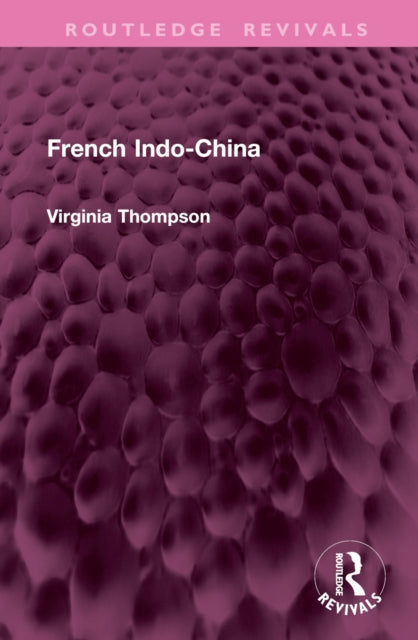 Book cover of: French Indo-China