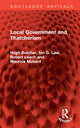 Book cover of: Local Government and Thatcherism