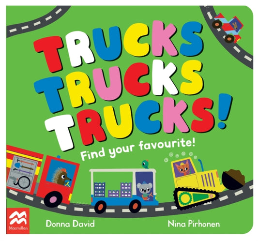 Book cover of: Trucks Trucks Trucks!. By: Donna David