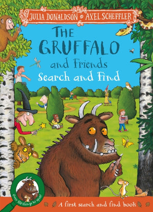 Gruffalo and Friends Search and Find, With 17 super scenes and over 120 things to spot!