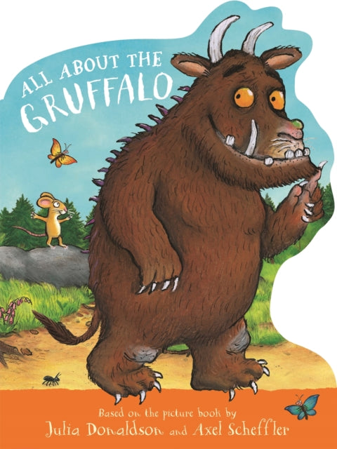 All About the Gruffalo, A shaped board book, perfect for little paws! 9781035049479 Julia Donaldson