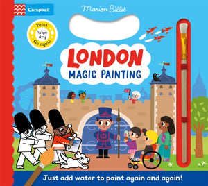 London Magic Painting, Just add water for mess-free fun!