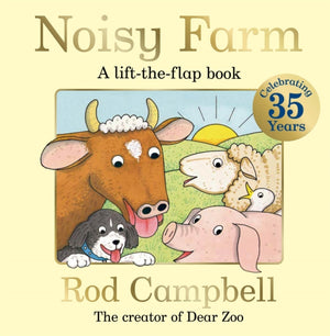 Noisy Farm, The lift-the-flap preschool classic – perfect for little hands.