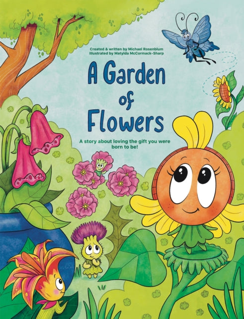 Book cover of: Garden of Flowers. By: Michael Rosenblum