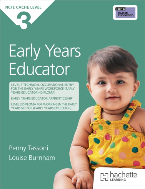 Book cover of: NCFE CACHE Level 3 Early Years Educator