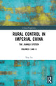 Book cover of: Rural Control in Imperial China