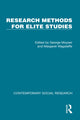 Book cover of: Research Methods for Elite Studies