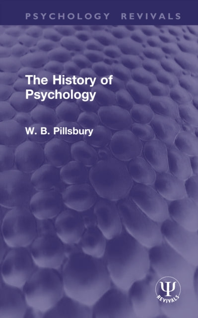 Book cover of: History of Psychology
