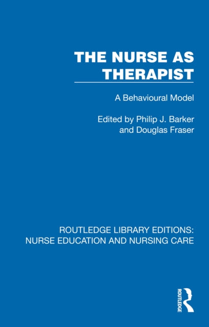 Book cover of: Nurse as Therapist