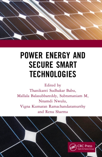 Book cover of: Power Energy and Secure Smart Technologies