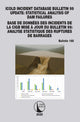 Book cover of: ICOLD Incident database Bulletin 99 update / Base de donnees des incidents de la CIGB Mise a jour du Bulletin 99