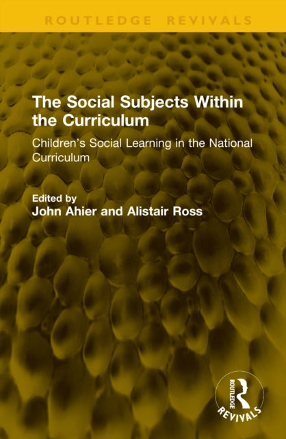 Book cover of: Social Subjects Within the Curriculum