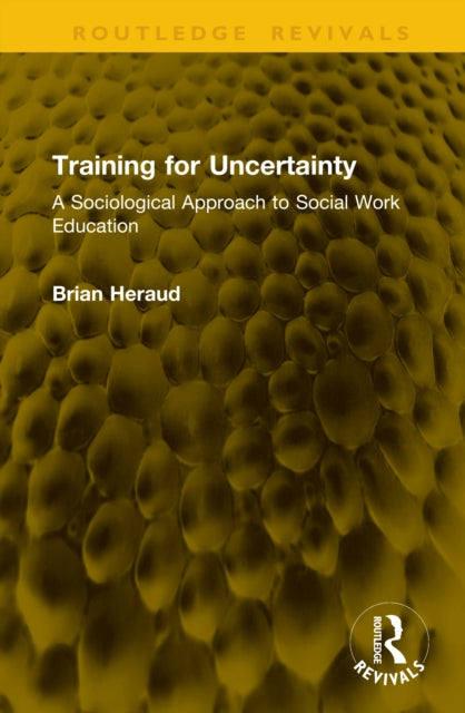 Book cover of: Training for Uncertainty