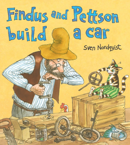 Book cover of: Findus and Pettson build a Car