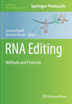 Book cover of: RNA Editing. By: Ernesto Picardi
