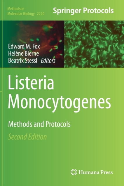 Book cover of: Listeria Monocytogenes. By: Edward M. Fox