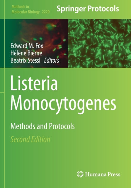 Book cover of: Listeria Monocytogenes. By: Edward M. Fox