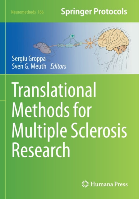 Book cover of: Translational Methods for Multiple Sclerosis Research. By: Sergiu Groppa