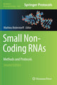 Book cover of: Small Non-Coding RNAs. By: Mathieu Rederstorff