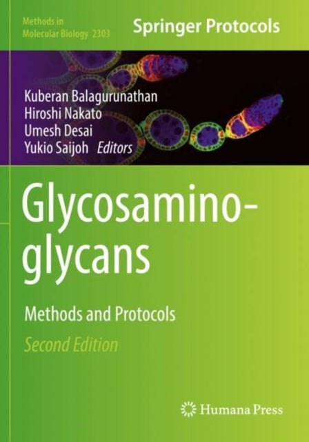 Book cover of: Glycosaminoglycans. By: Kuberan Balagurunathan