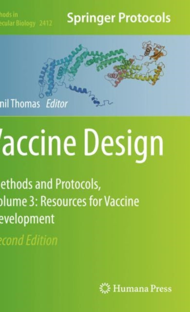 Book cover of: Vaccine Design. By: Sunil Thomas