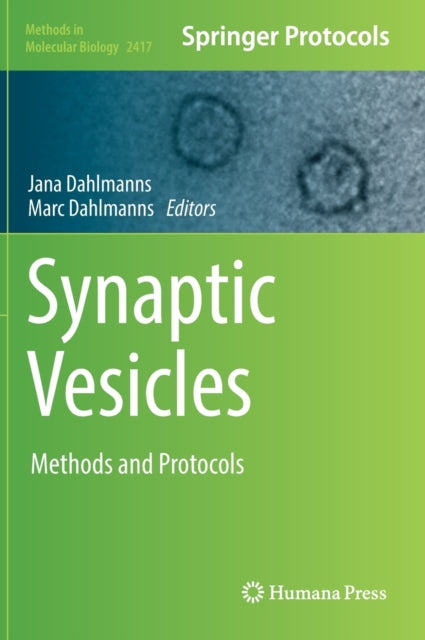 Book cover of: Synaptic Vesicles. By: Jana Dahlmanns