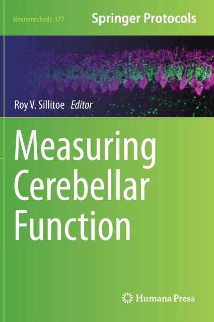 Book cover of: Measuring Cerebellar Function. By: Roy V. Sillitoe