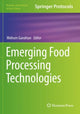 Book cover of: Emerging Food Processing Technologies. By: Mohsen Gavahian