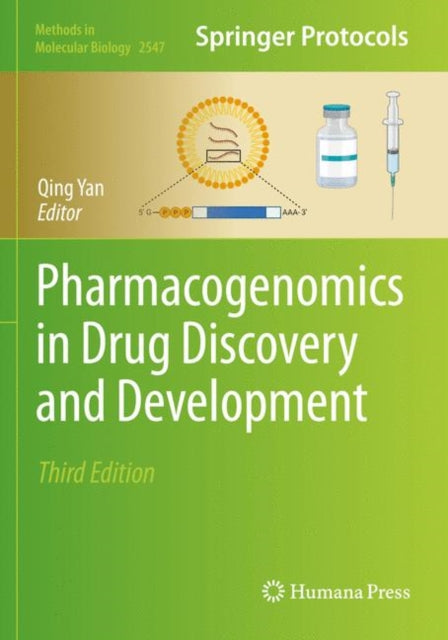Book cover of: Pharmacogenomics in Drug Discovery and Development. By: Qing Yan