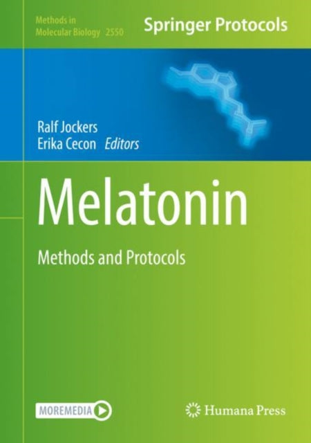 Book cover of: Melatonin. By: Ralf Jockers