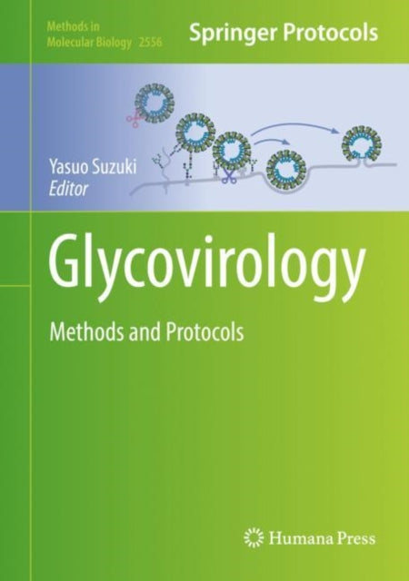 Book cover of: Glycovirology. By: Yasuo Suzuki