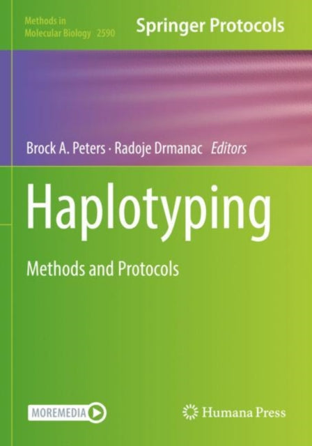 Book cover of: Haplotyping. By: Brock A. Peters