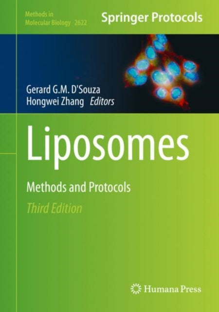 Book cover of: Liposomes. By: Gerard G. M. D'Souza
