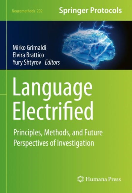 Book cover of: Language Electrified. By: Mirko Grimaldi
