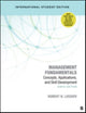 Book cover of: Management Fundamentals - International Student Edition. By: Robert N. Lussier