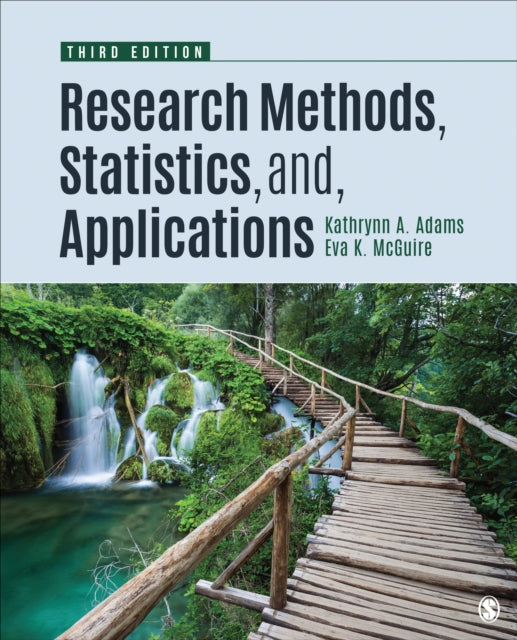 Book cover of: Research Methods, Statistics, and Applications. By: Kathrynn A. Adams