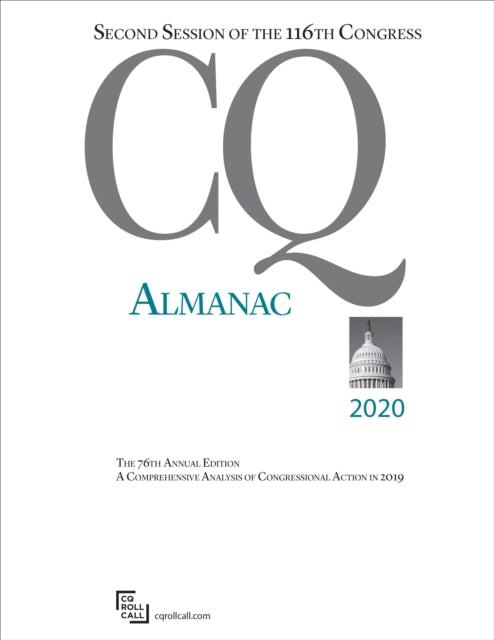 Book cover of: CQ Almanac 2020. By: C. Q. Roll CQ Roll Call