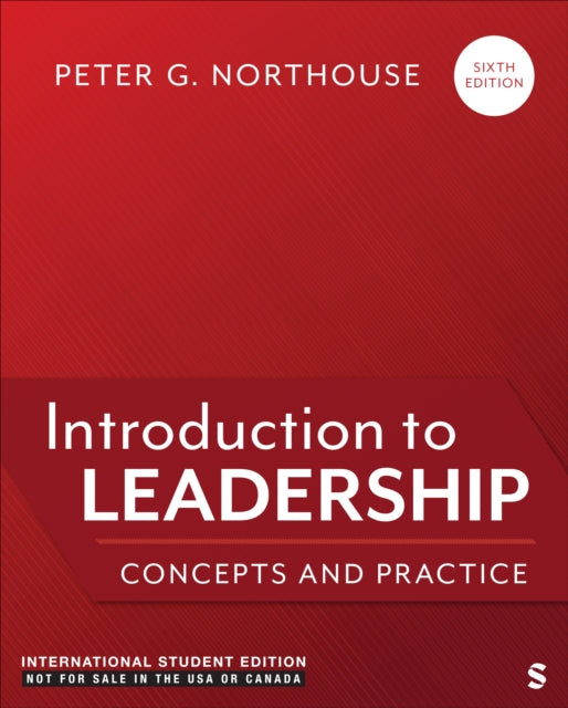Book cover of: Introduction to Leadership - International Student Edition