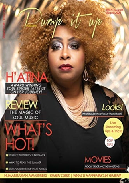Book cover of: Pump it up Magazine. By: Anissa Boudjaoui