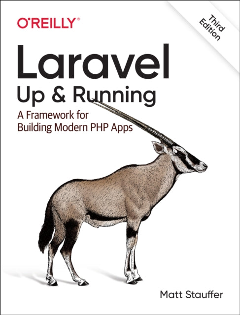 Book cover of: Laravel: Up & Running. By: Matt Stauffer