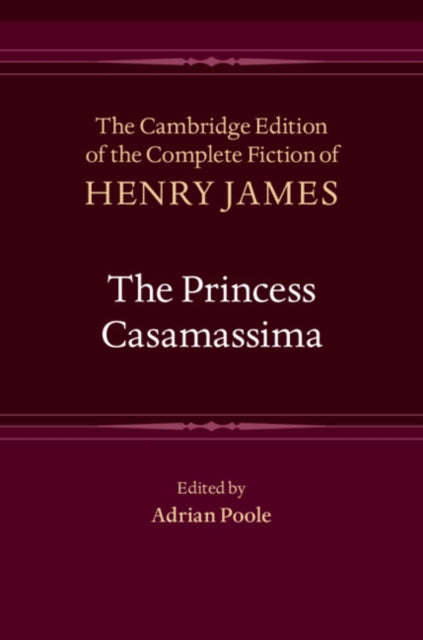 Book cover of: Princess Casamassima. By: Henry James